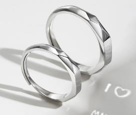 Light Sculpted Ring Reflect Show Surprise Love Pattern Surface Hidden Silver S925 Jewelry Romantic Party Gift Wedding Engagement